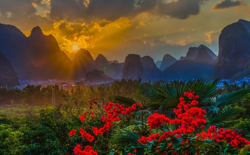 Riverside Retreat Hotel Yangshuo Buitenkant foto
